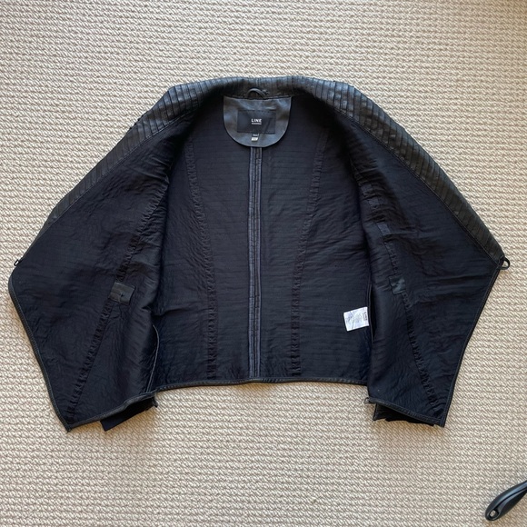 Line The Label Lambskin Leather Jacket - Picture 6 of 13